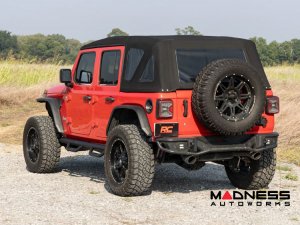 Jeep Wrangler JL Side Steps - Nerf Steps - Rough Country - 4 Door Jeep Wrangler JL Side Steps - Nerf Steps - Rough Country - 4 Door